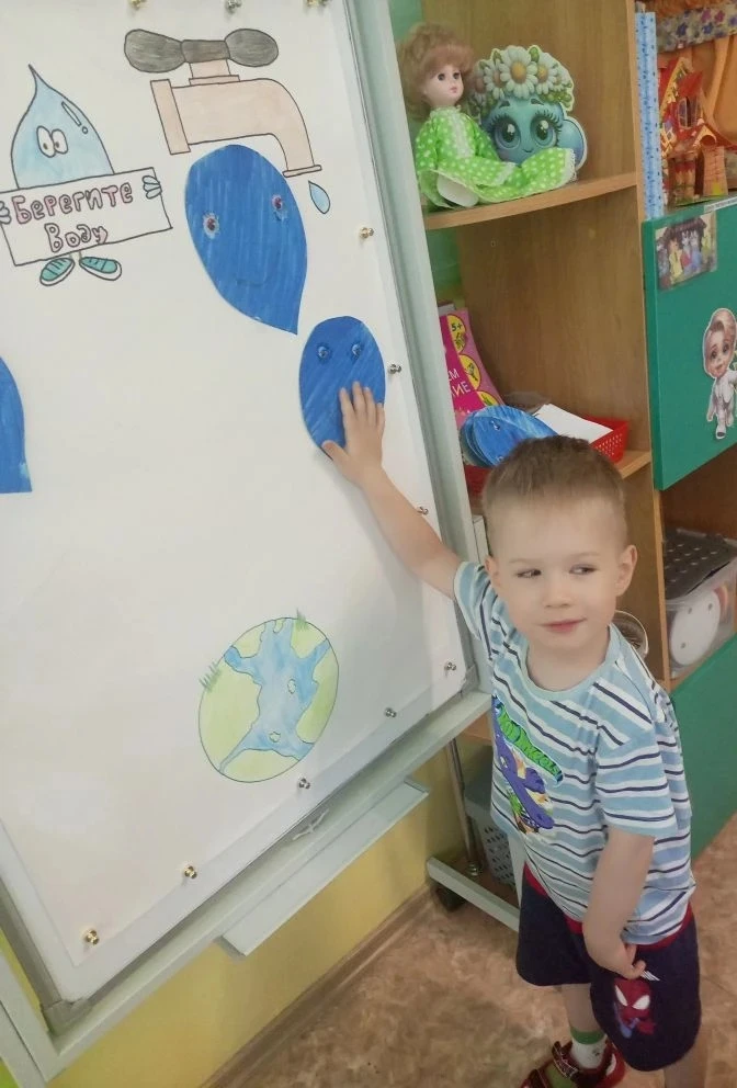Тематический день «Берегите воду» прошёл в нашем детском саду 💧🥰

Человек, запомни навсегда:
Симво