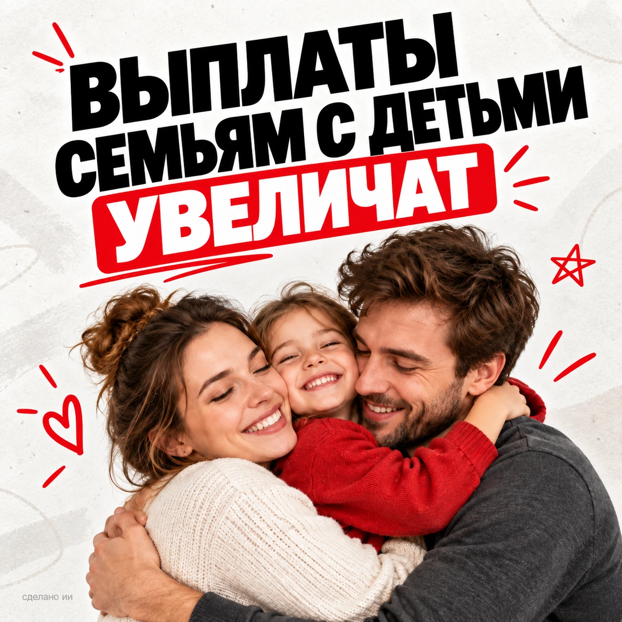Хорошие новости для родителей: маткапитал и пособия заметно вырастут