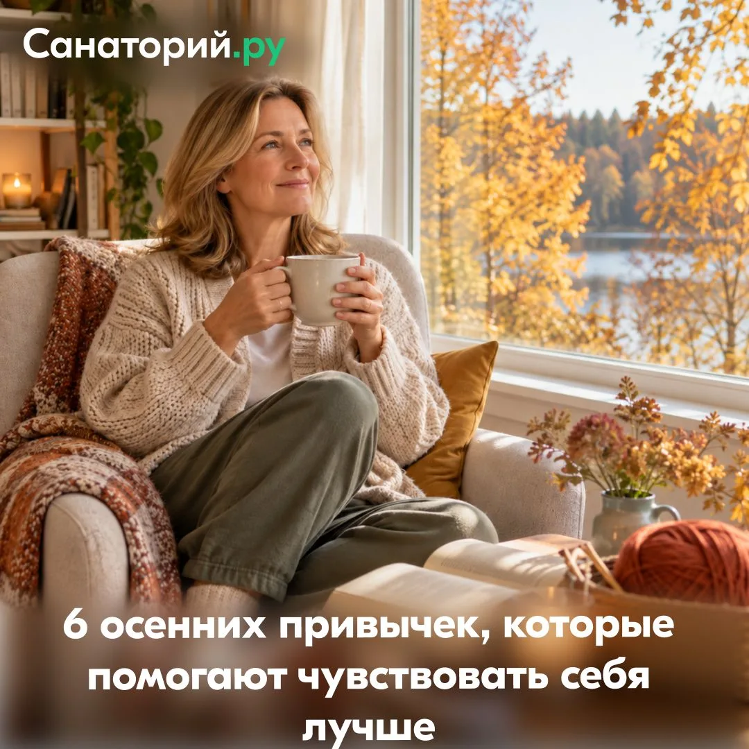 🍂 6 осенних привычек, которые помогают чувствовать себя лучше