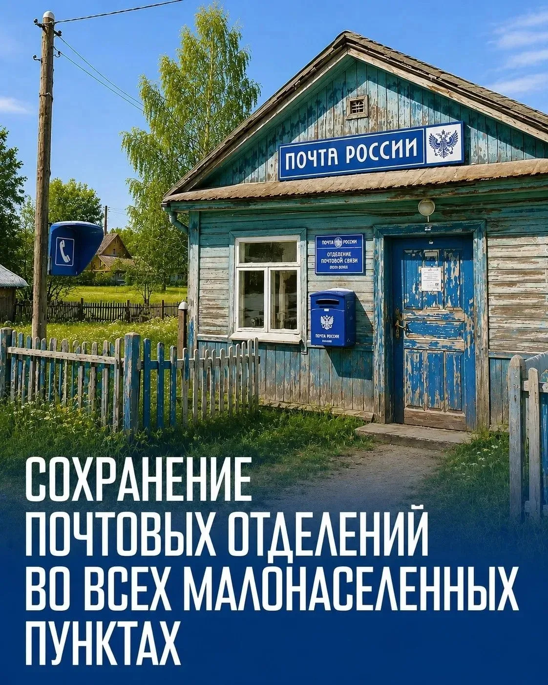 Единая Россия добилась принятия в первом чтении закона, который сохранит почтовые отдел...