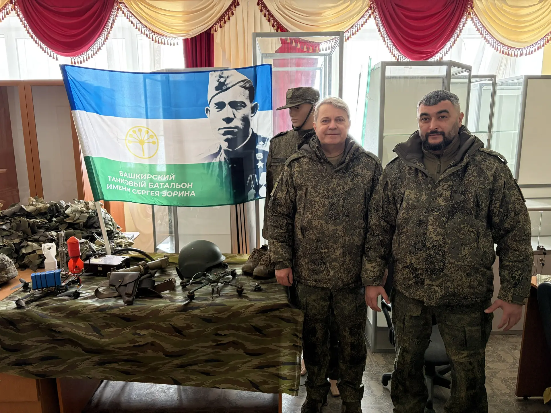 Сегодня, 6 марта 2026 года, нашу школу посетили уважаемые гости — военнослужащие танкового батальона
