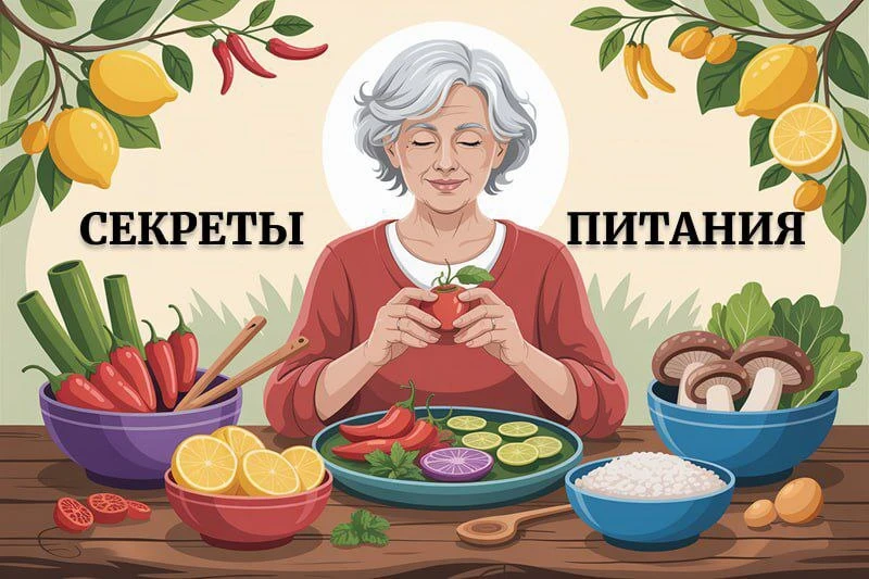 Весна - острое, лето - кислое, осень - горькое, зима - несолёное! Гид по питанию