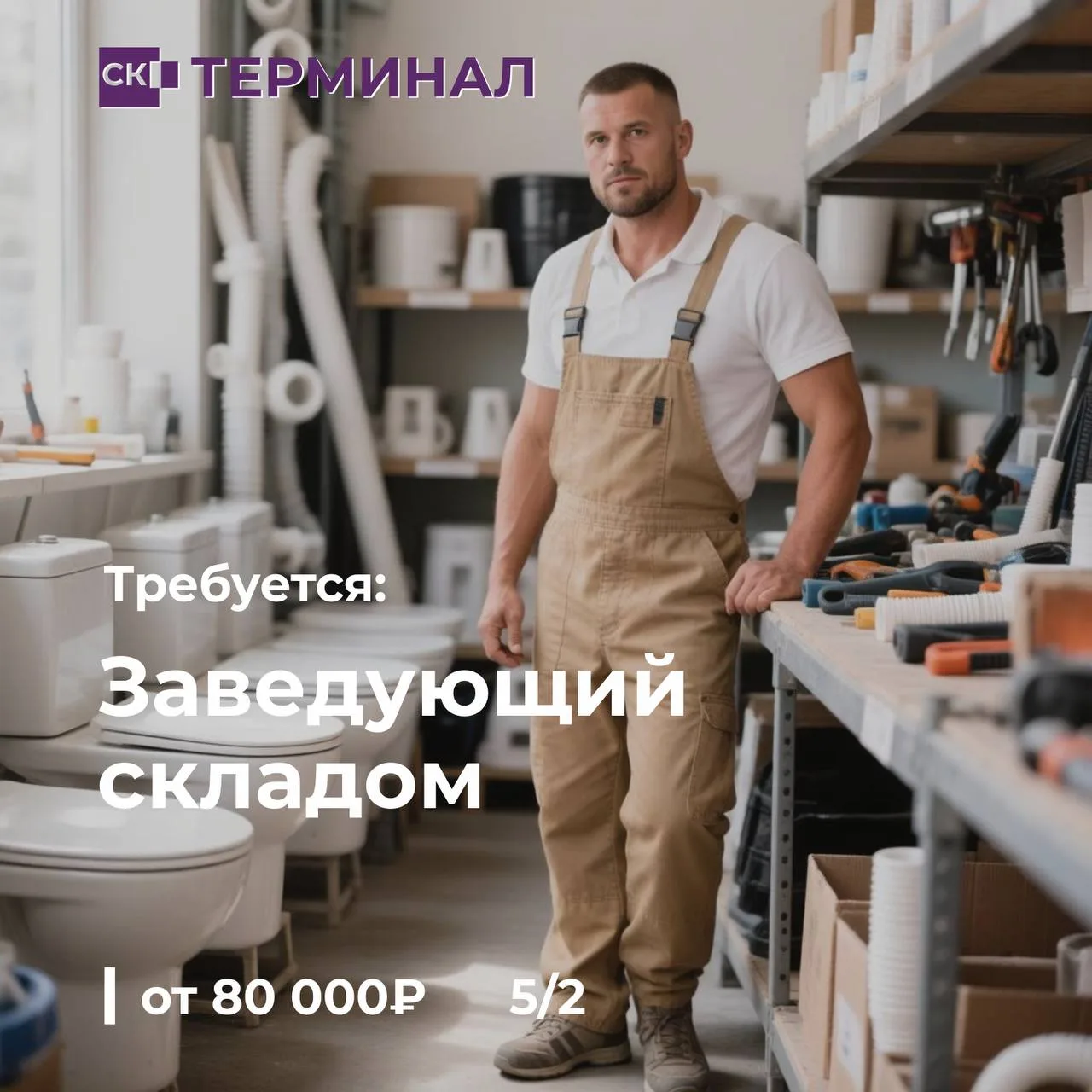 📦 Заведующий складом
📍 г. Мариуполь ул. Гавань Шмидта 2А | 💰 от 80000 ₽
Ищем опытного руководител