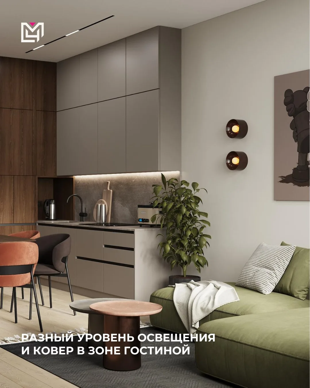 ❓Как зонировать маленькую квартиру?

Вы просили разобрать подробнее этот вопрос, и начать хочется с 