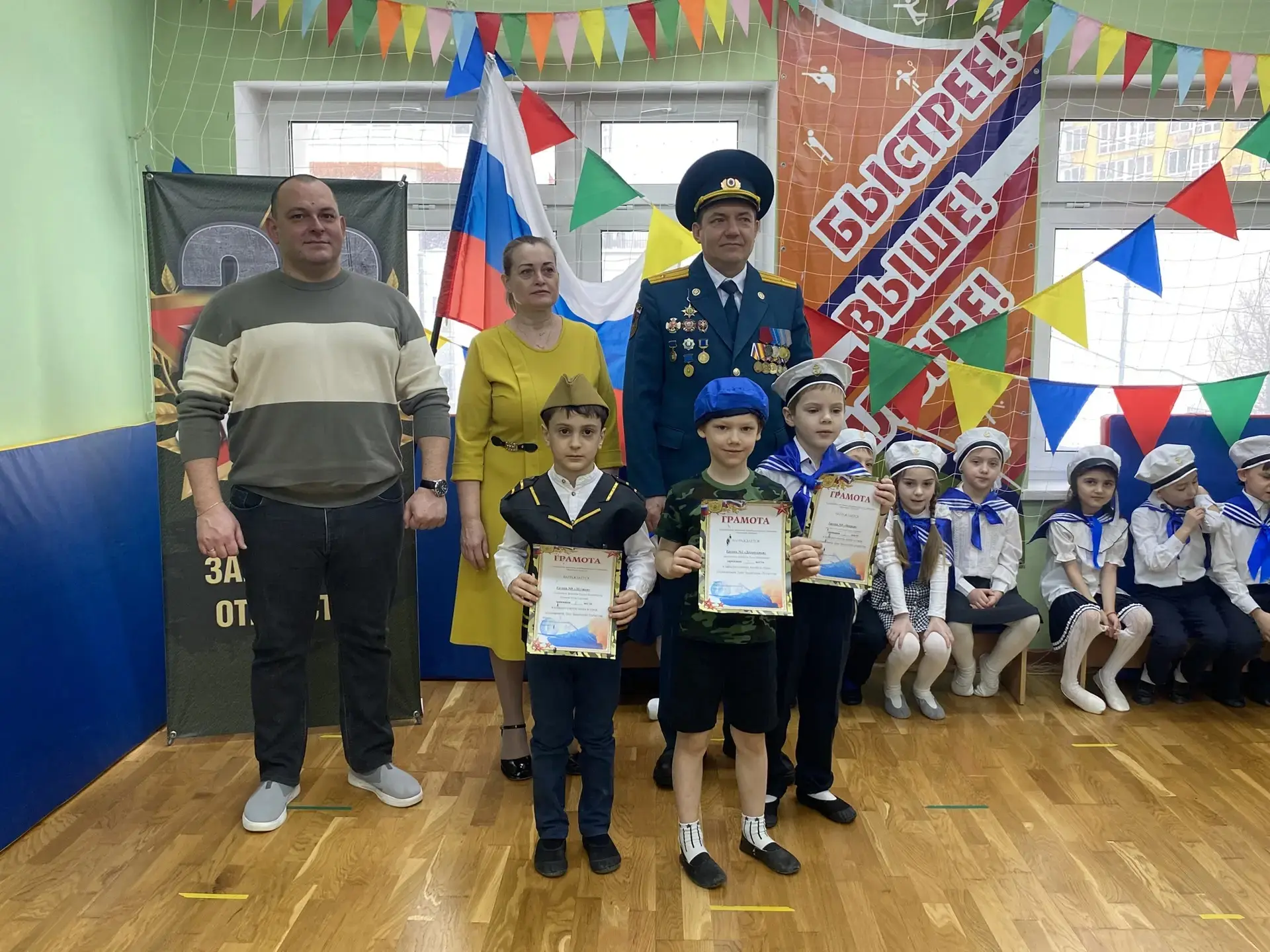 🫡 В дошкольном отделении «Улыбка» Видновской гимназии состоялось грандиозное событие – торжественный