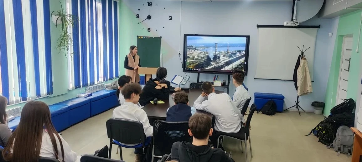 Открытый урок «Место подвига — Чернобыль»: память сквозь годы  29 и 30 апреля ученики 8‑х классов пр