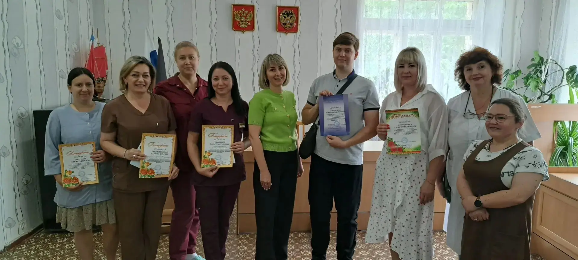 🏥Сегодня в стенах нашей больницы прошло рабочее совещание под руководством и.о. главно...