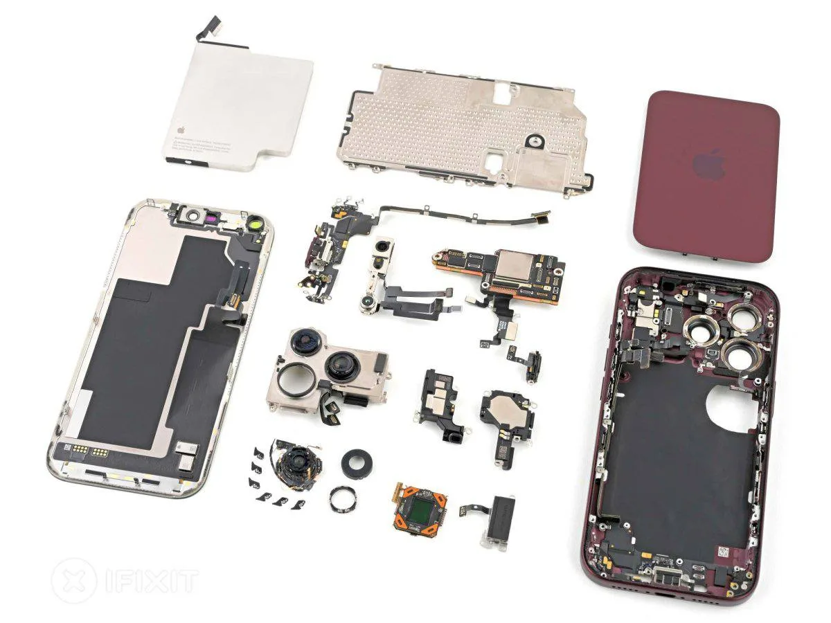 Разборка раскрыла особенности конструкции iPhone 18 Pro