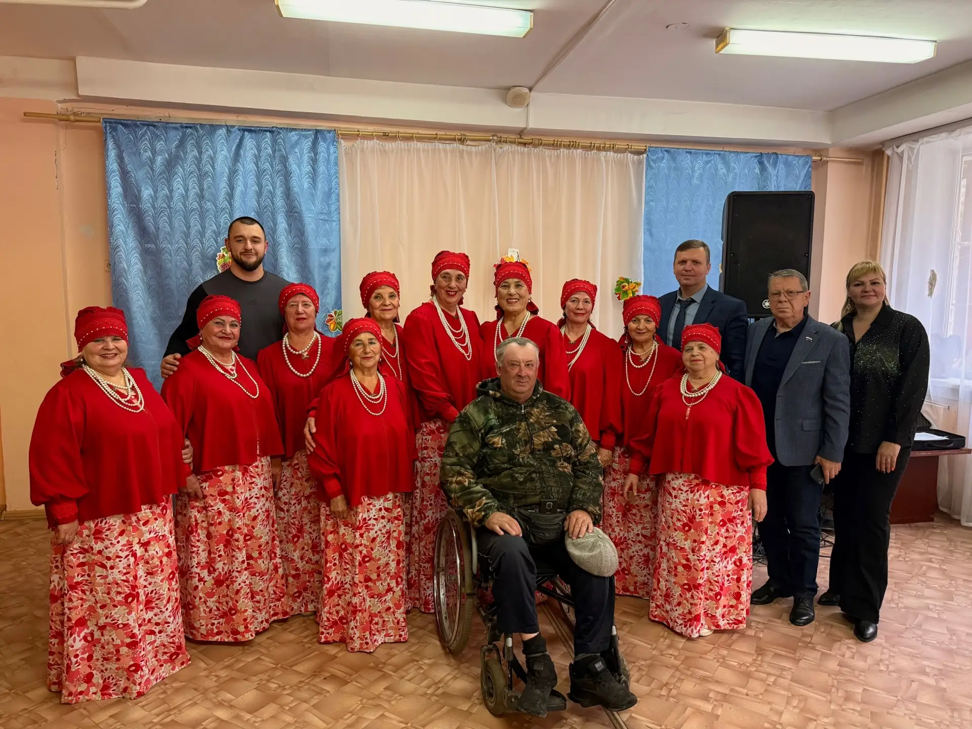 В Доме ветеранов поздравили людей элегантного возраста