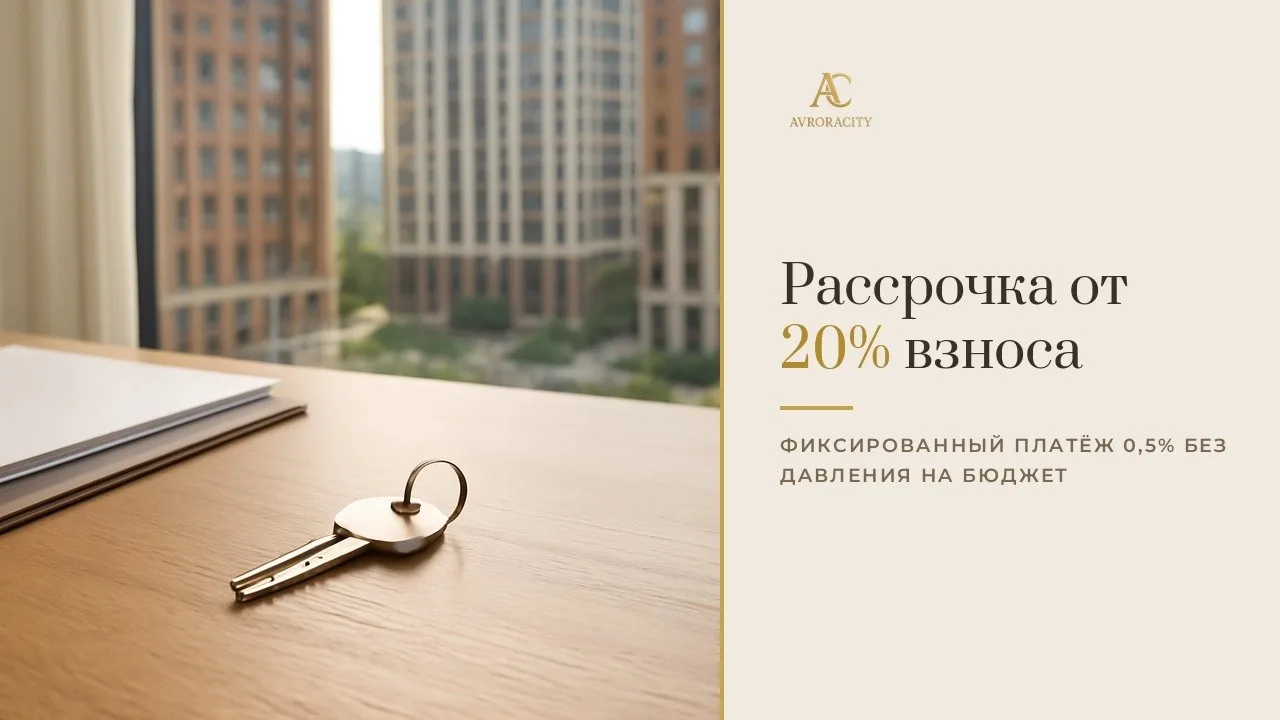 Рассрочка на 2-ю очередь комплекса у МЦК в Хорошево-Мнёвниках
