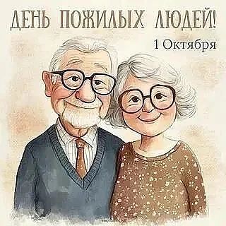 🎉 С Днём пожилого человека, дорогие наши бабушки и дедушки! 🎉