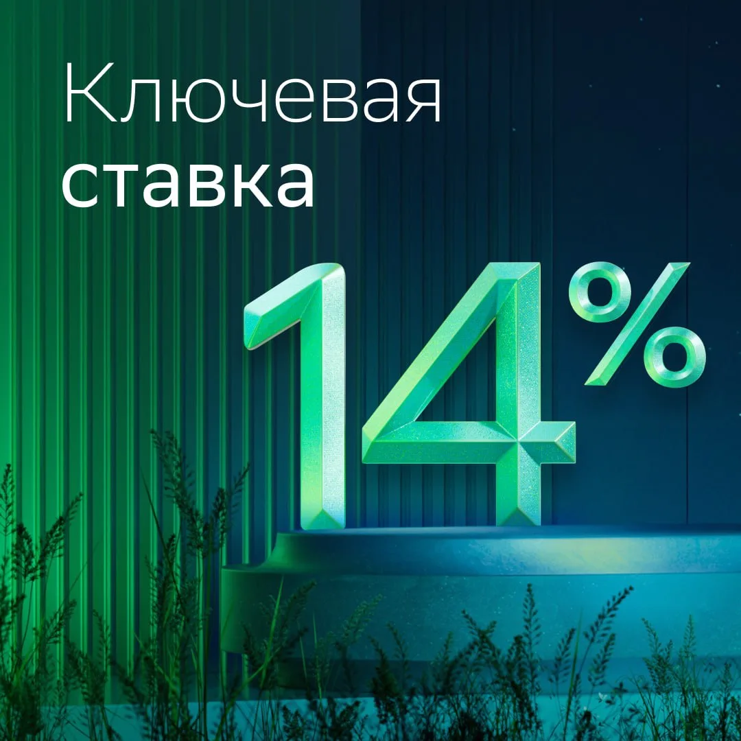 Ключевая ставка — 14%

В июне приток денег в экономику замедлился, а инфляция в течение трёх месяцев