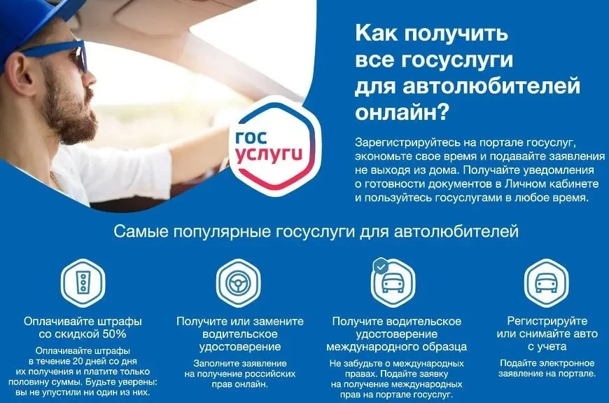 Госавтоинспекция Харабалинского района: как получить услуги ГИБДД онлайн