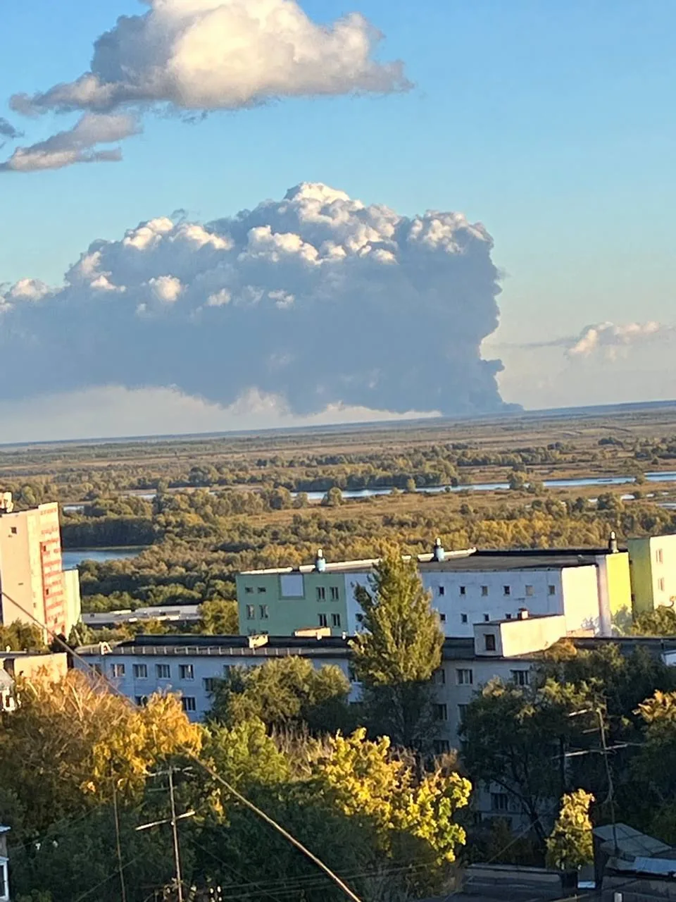 Сообщают об очередном пожаре на ЛДПС «Самара».