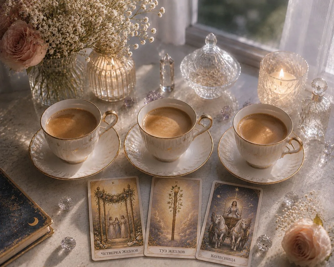 ☕️ Иногда месяц начинает показывать свои темы ещё до того, как происходят события.