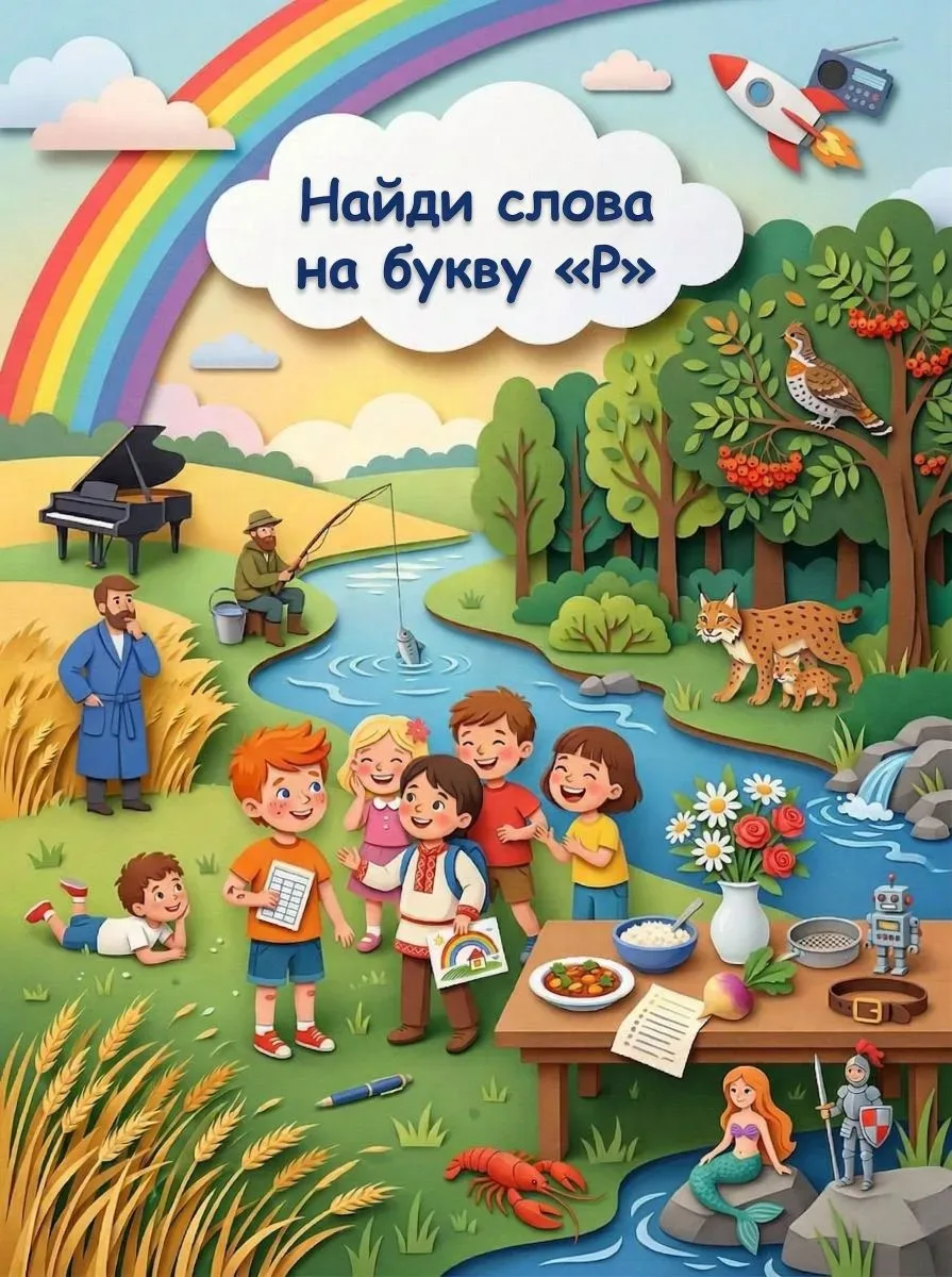 💚Доброго дня, дорогие подписчики! Мы предлагаем  интересную и полезную игру — «Найди слова». Это от
