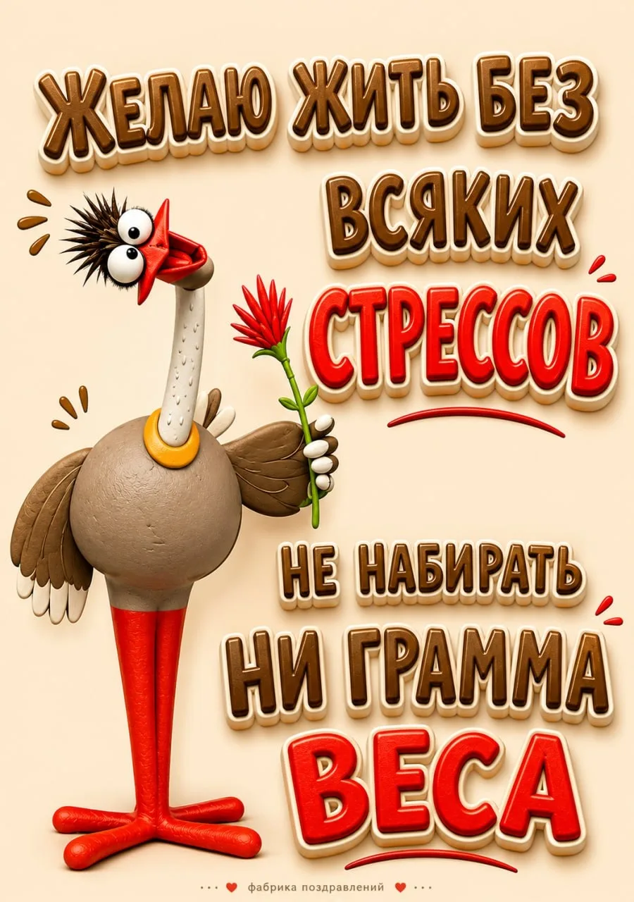 💚💛❤️ Настроение в открытке.