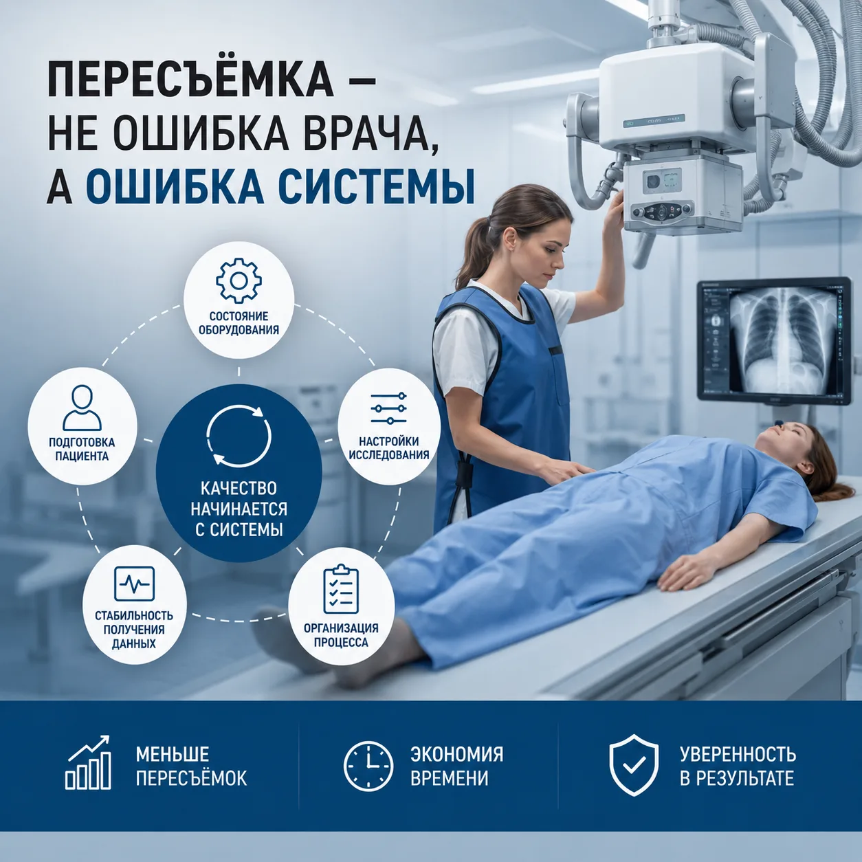 Почему пересъёмка - это не ошибка врача, а ошибка системы
