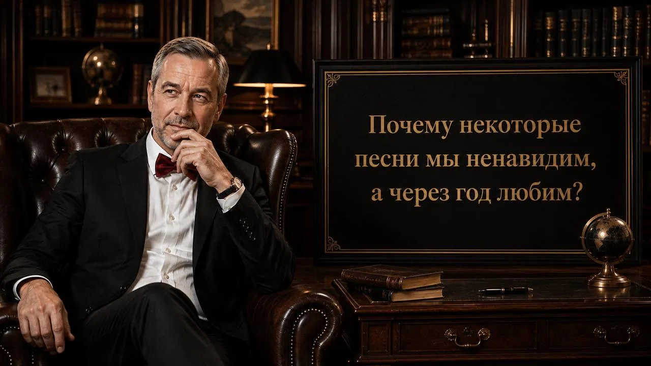 Почему некоторые песни мы ненавидим, а через год любим❓
