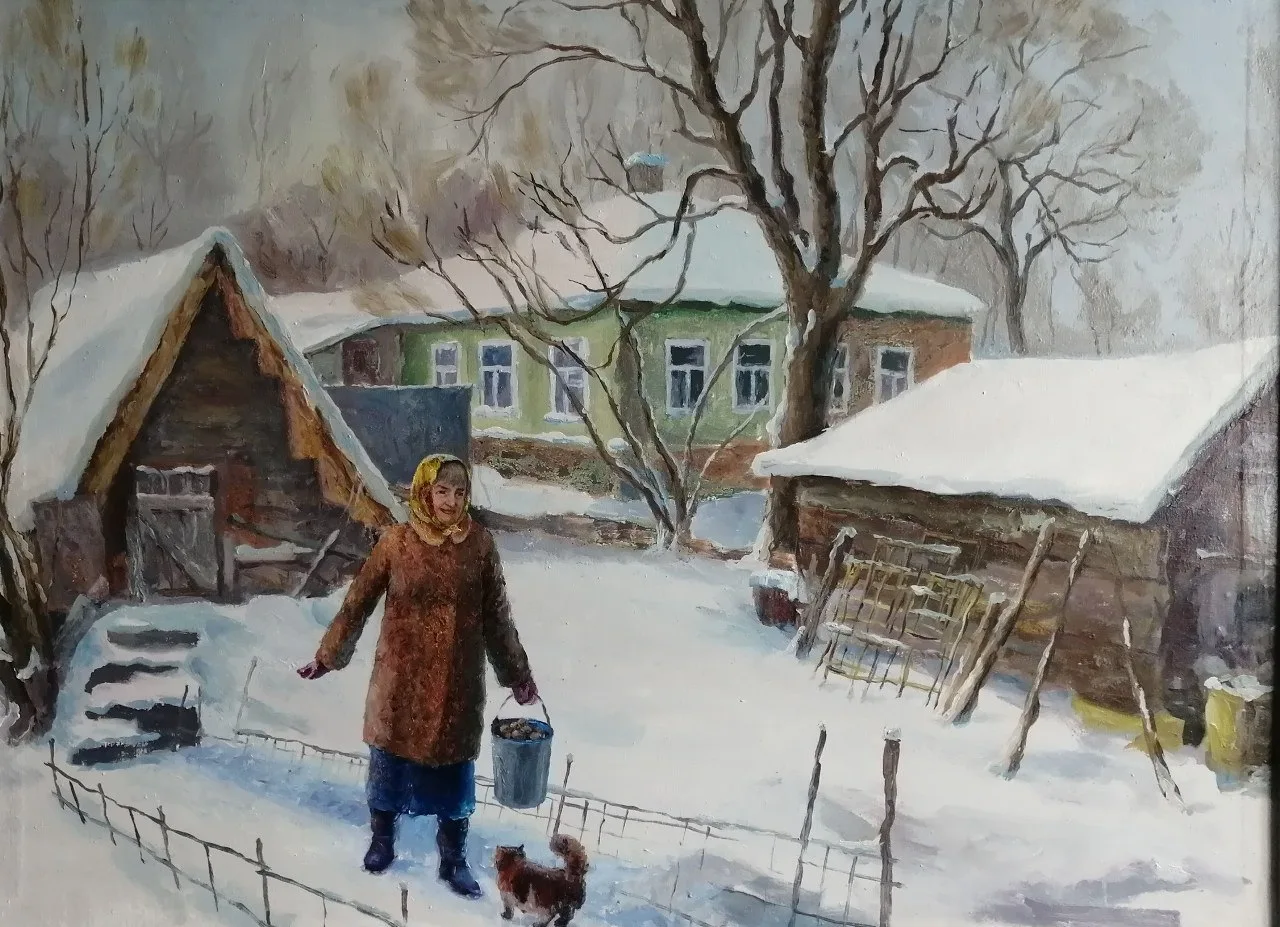 🎨Преподаватель отделения изобразительного искусства Бакарас Леонид Алексеевич принял у...