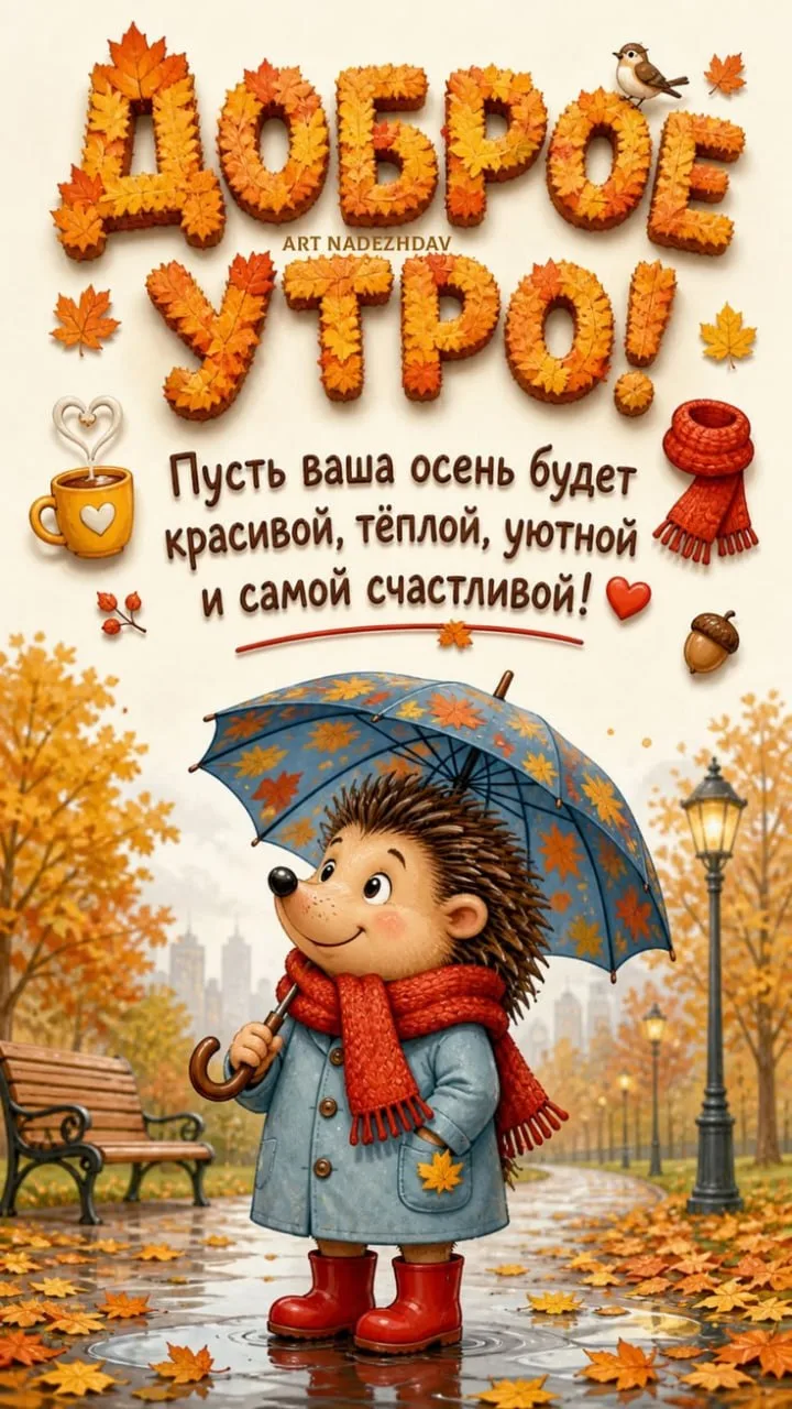 Доброе осеннее утро