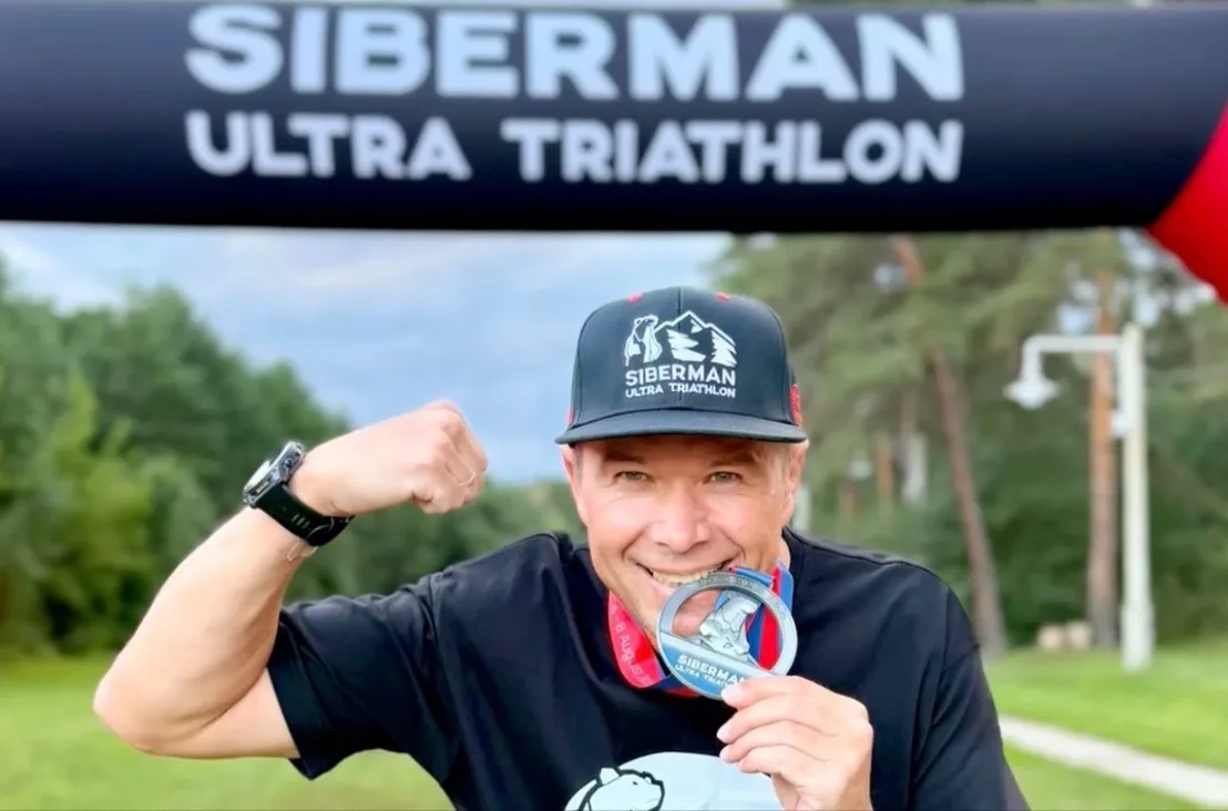 Топ-менеджер «Черномортранснефти»  покорил SIBERMAN Ultra Triathlon🔥💪🏻