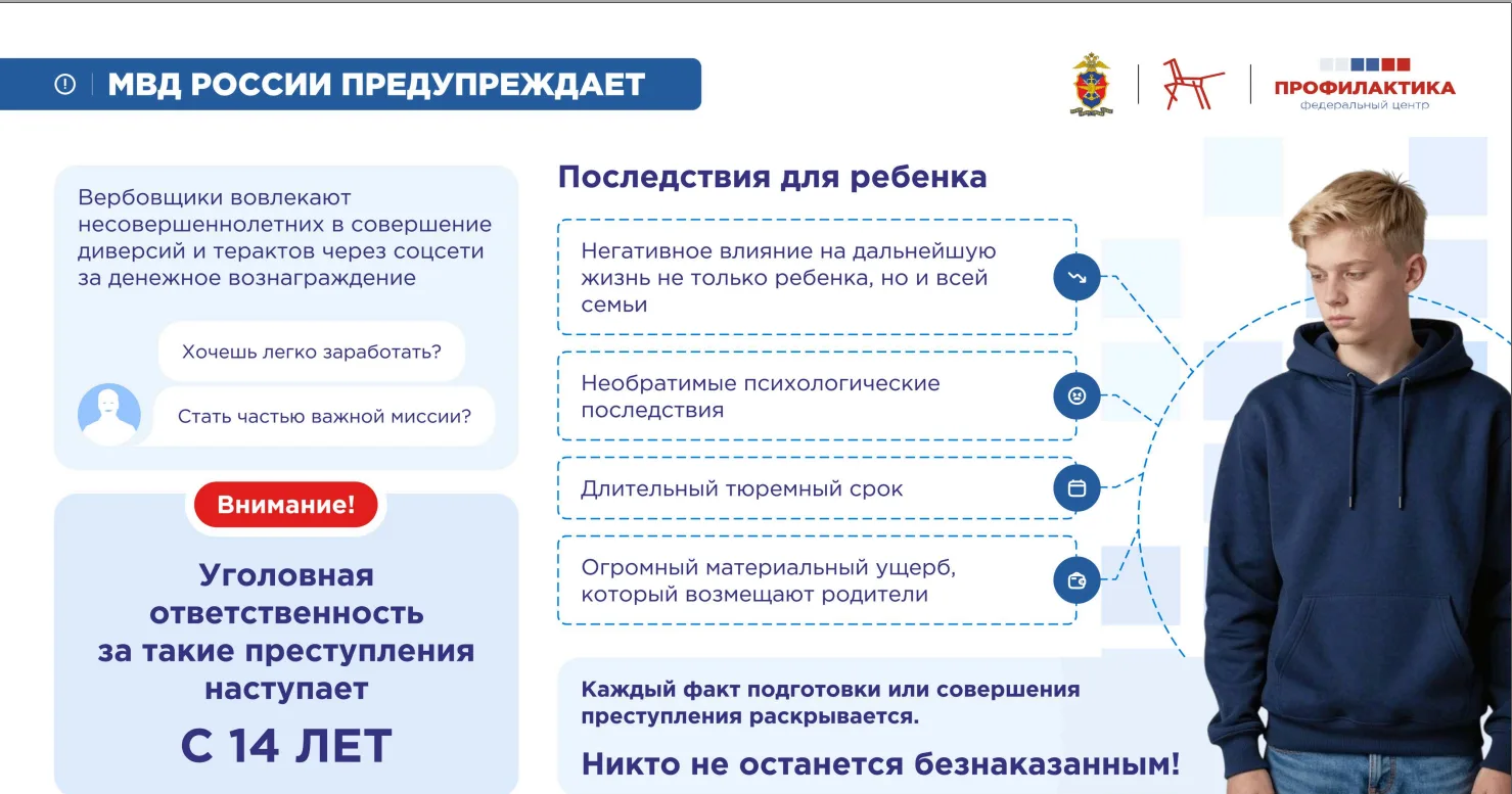 Профилактика совершения правонарушений и преступлений несовершеннолетними