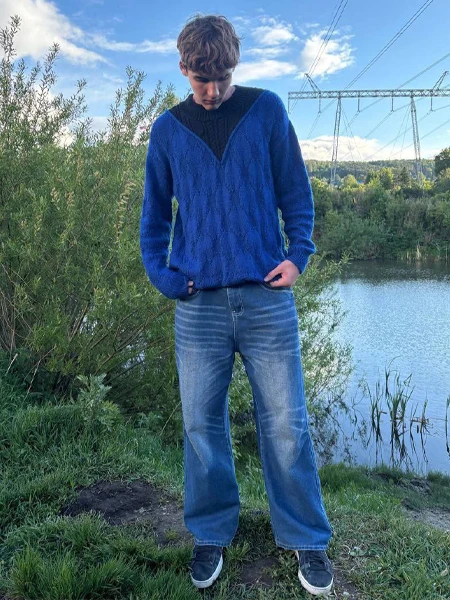 ❓ В чем самый главный секрет «мужского» вязания  Это вовсе не сложные узоры и не темная пряжа.  Самы