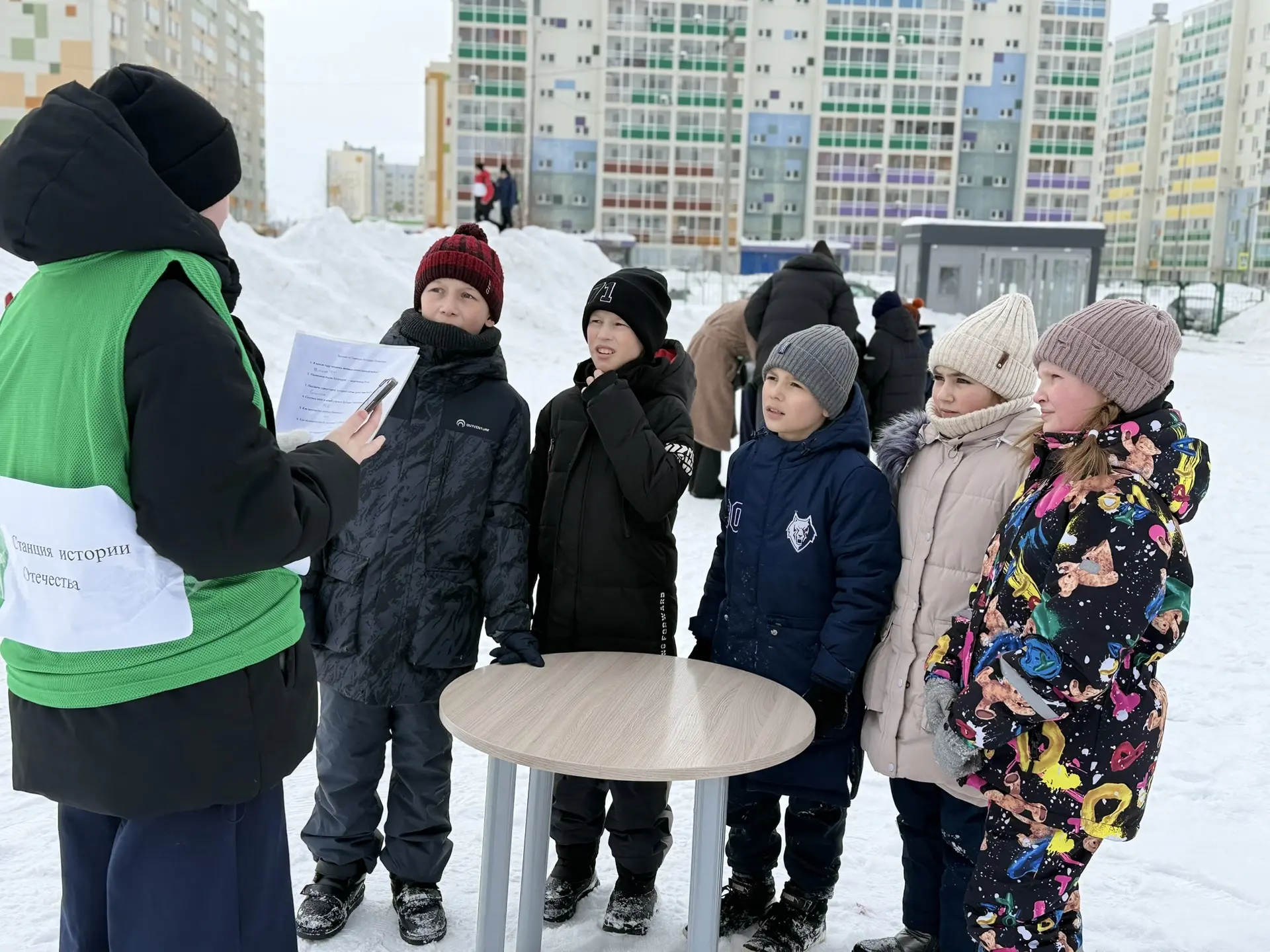 💥«Зарница-2026»: Снег, драйв и патриотизм!  🔹 Сегодня в нашей школе было жарко, несмотря на мороз! М