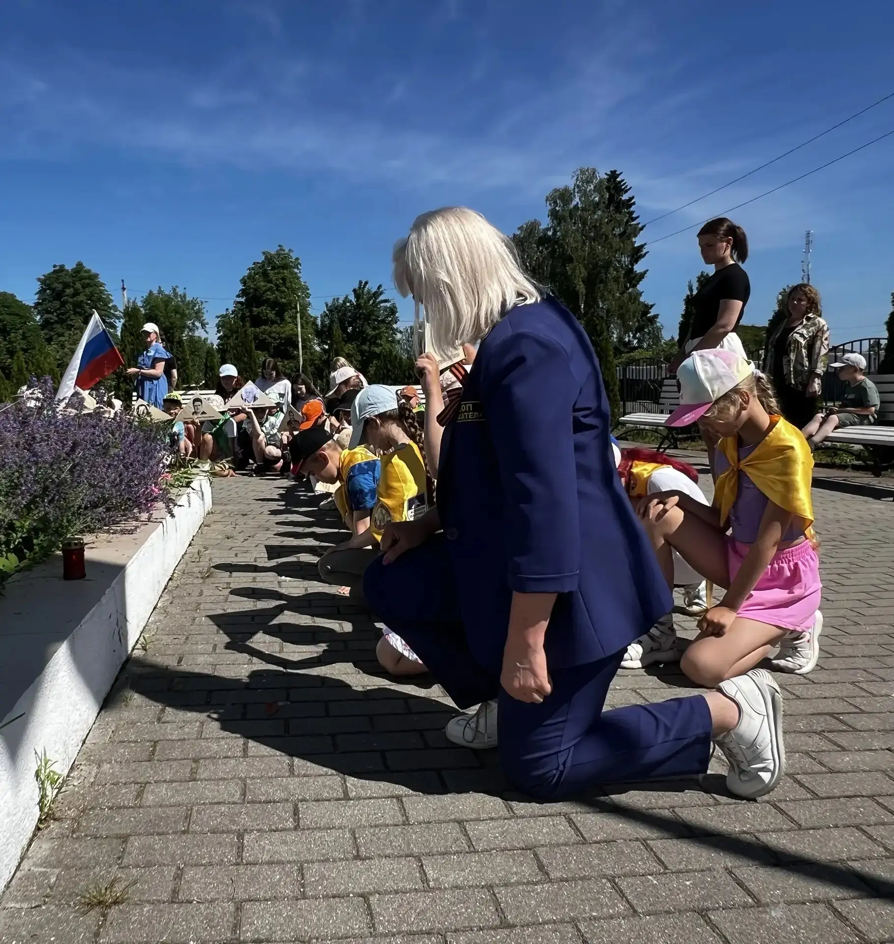 Сегодня, 22 июня 2026 года, в пришкольном лагере прошёл особенный день - "День памяти и скорби". Это