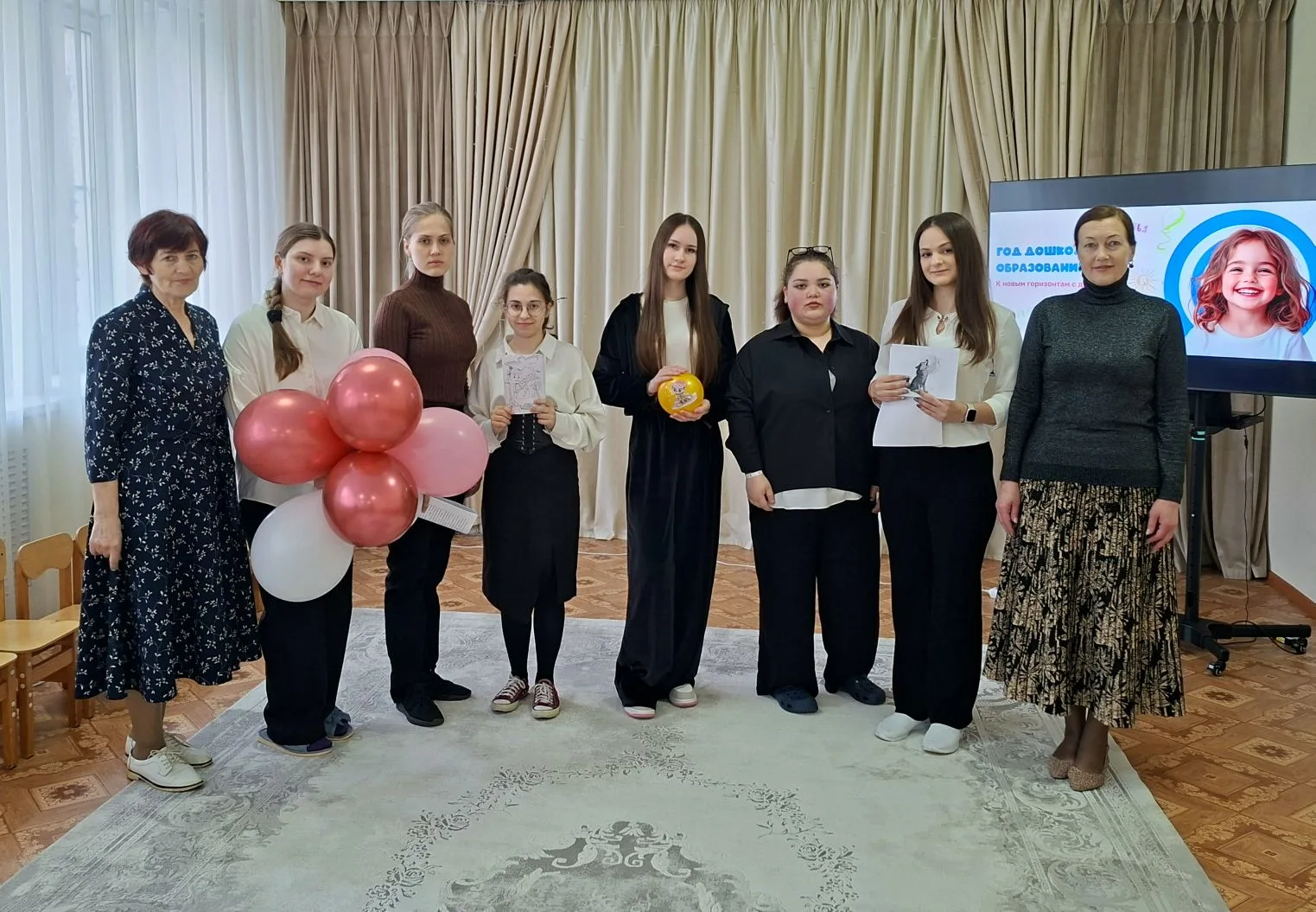 🎓Сегодня к нашим воспитанникам пришли студенты Социально-педагогического института (СО...