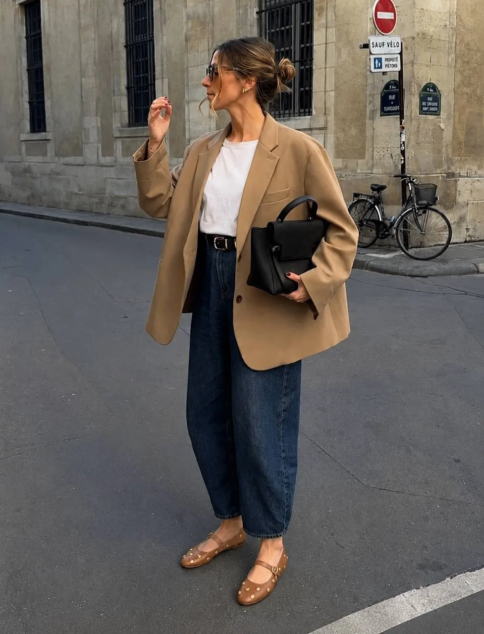 Женские балетки MICHAEL KORS Mary Jane 🍂🤎с временной скидкой - 40%