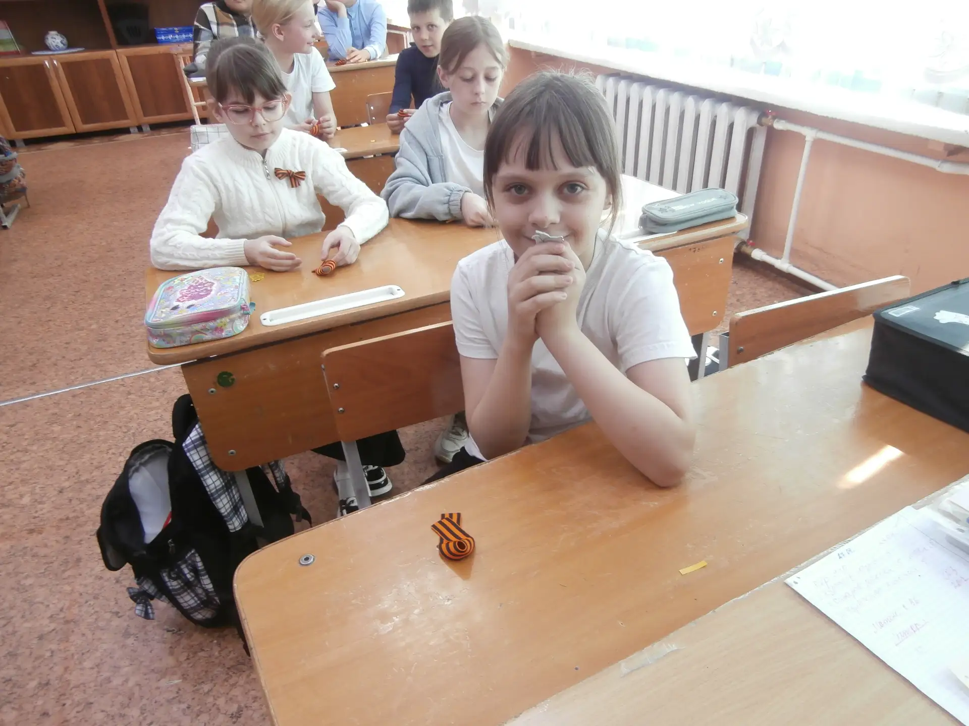 Накануне Праздника Великой Победы в  3 «А» и 3 «Г» классах прошли  интерактивные заняти...