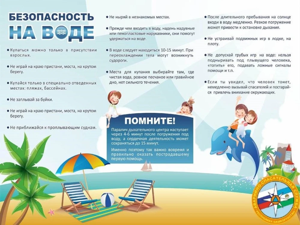 ❗️БЕЗОПАСНОСТЬ НА ВОДЕ❗️