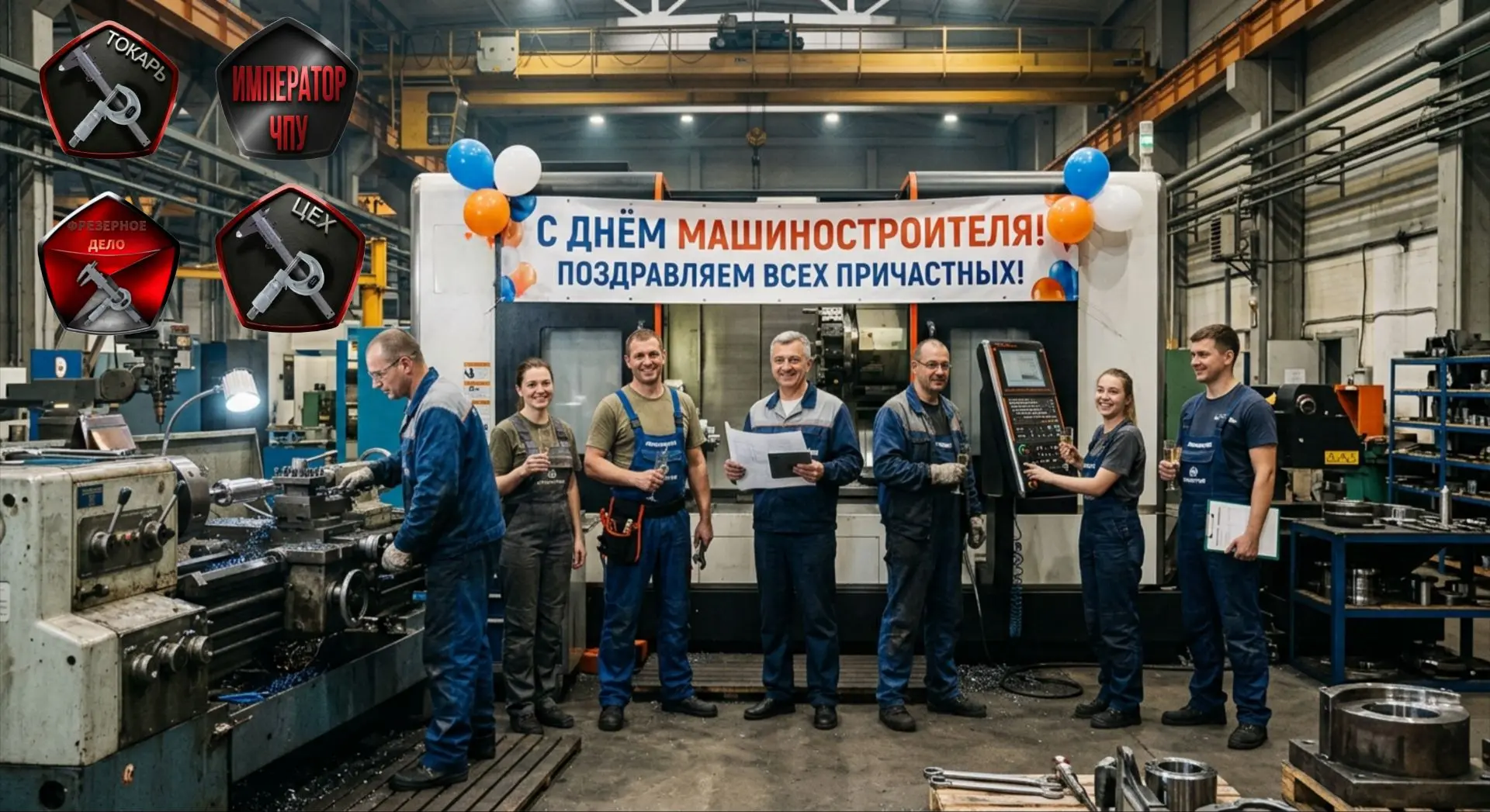 С ДНЁМ МАШИНОСТРОИТЕЛЯ, УВАЖАЕМЫЕ КОЛЛЕГИ🇷🇺