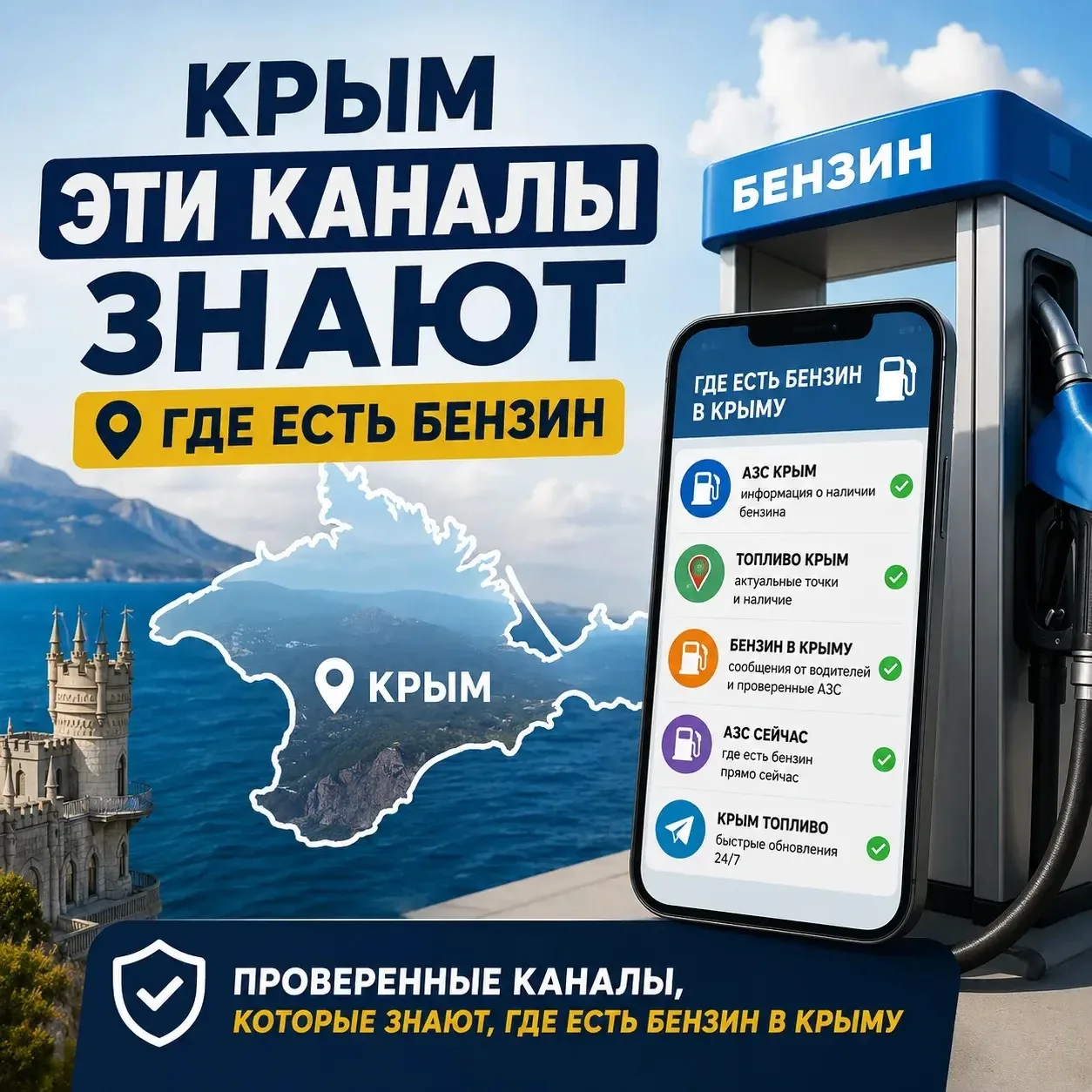 ‼️Будь в курсе важных изменений в Крыму 

Список каналов из разных городов Республики Крым, где след