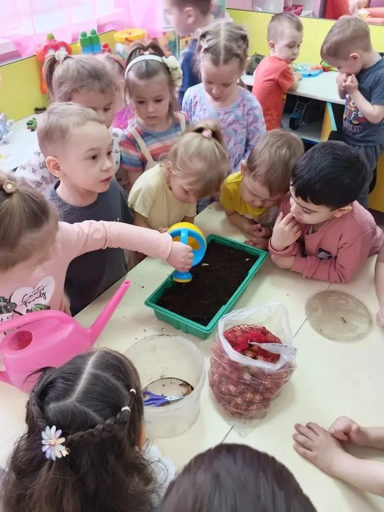 Огород на подоконнике🌱 в детском саду очень увлекательное занятие. Вот и мы с ребятами...