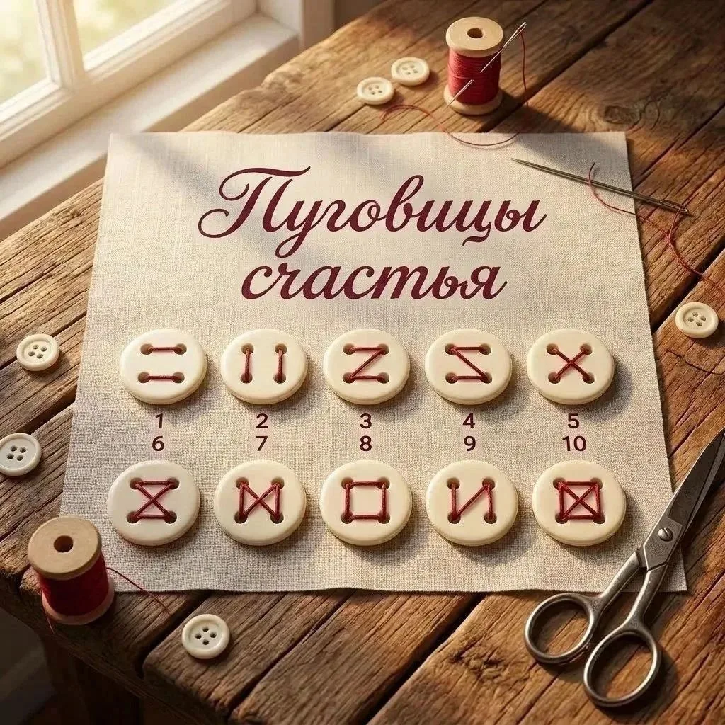 Пуговицы счастья + ответы Ленорман