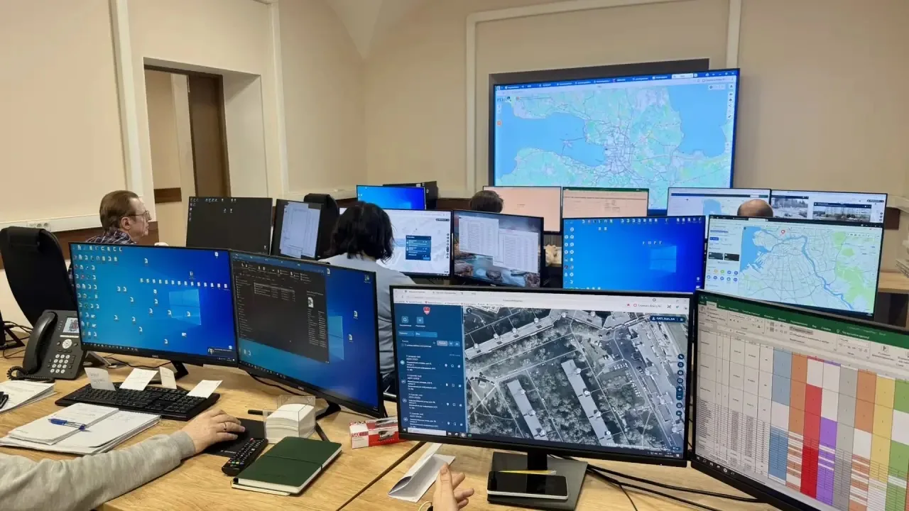 Центр комплексного контроля городского хозяйства перешел на весенний режим работы  Само время работы