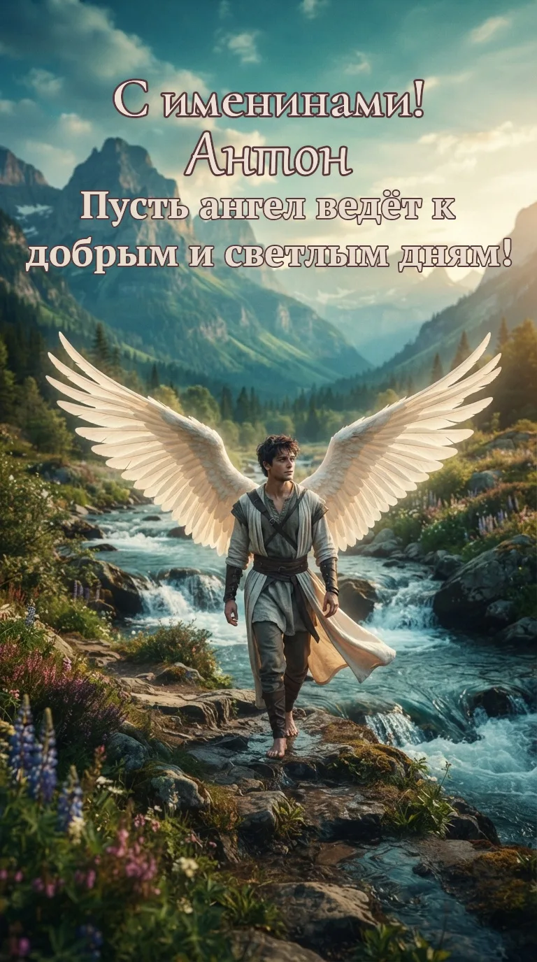 🤍 7 октября — Антон, пусть ангел хранит!