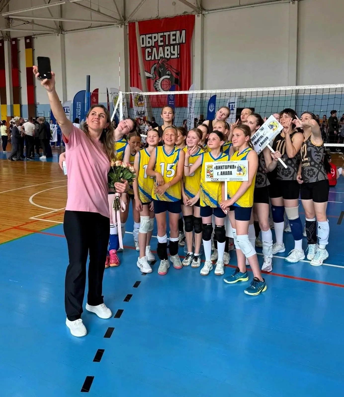 🎉 В Краснодаре завершился Кубок Главы города по волейболу среди девушек 2010-2015 гг.р...