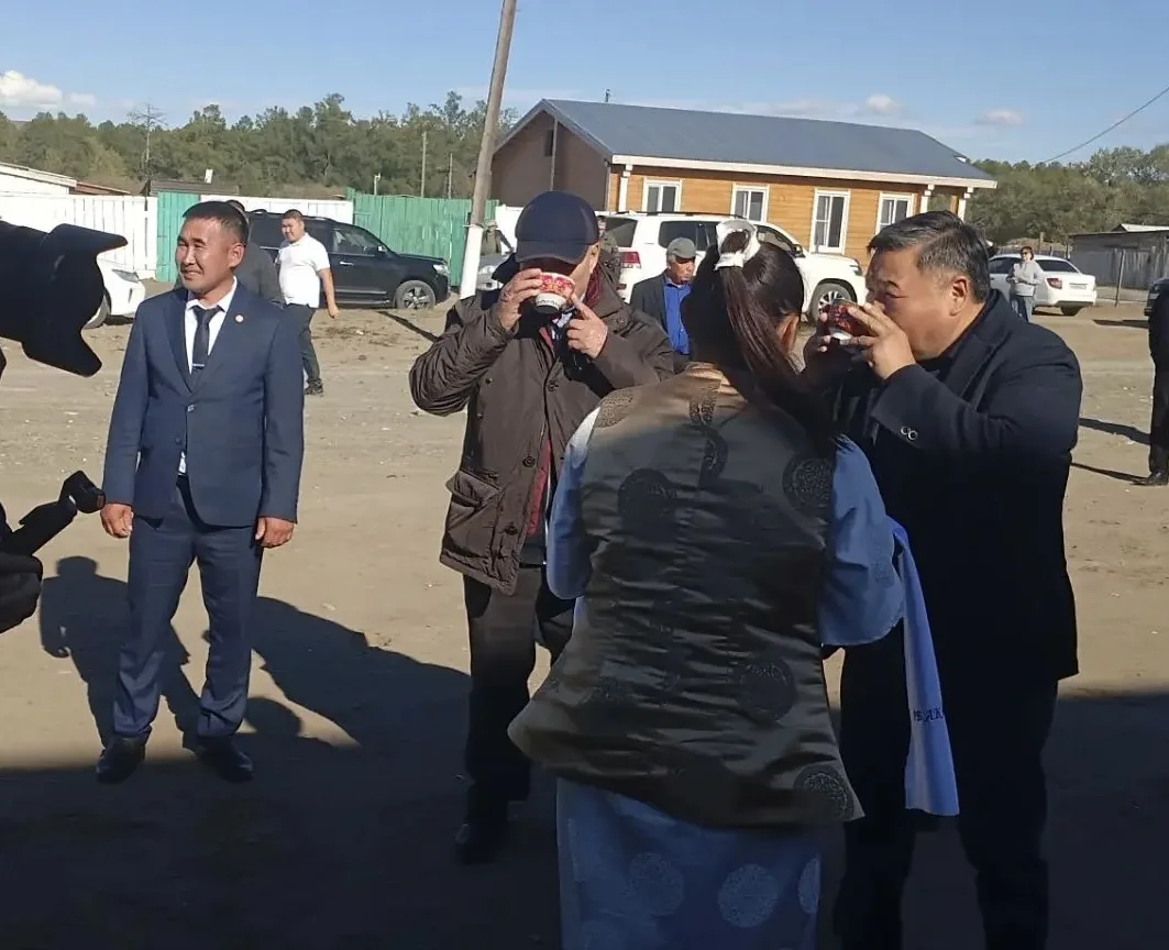 ⚡️Рабочая поездка Главы Республики Тыва в село Шеми