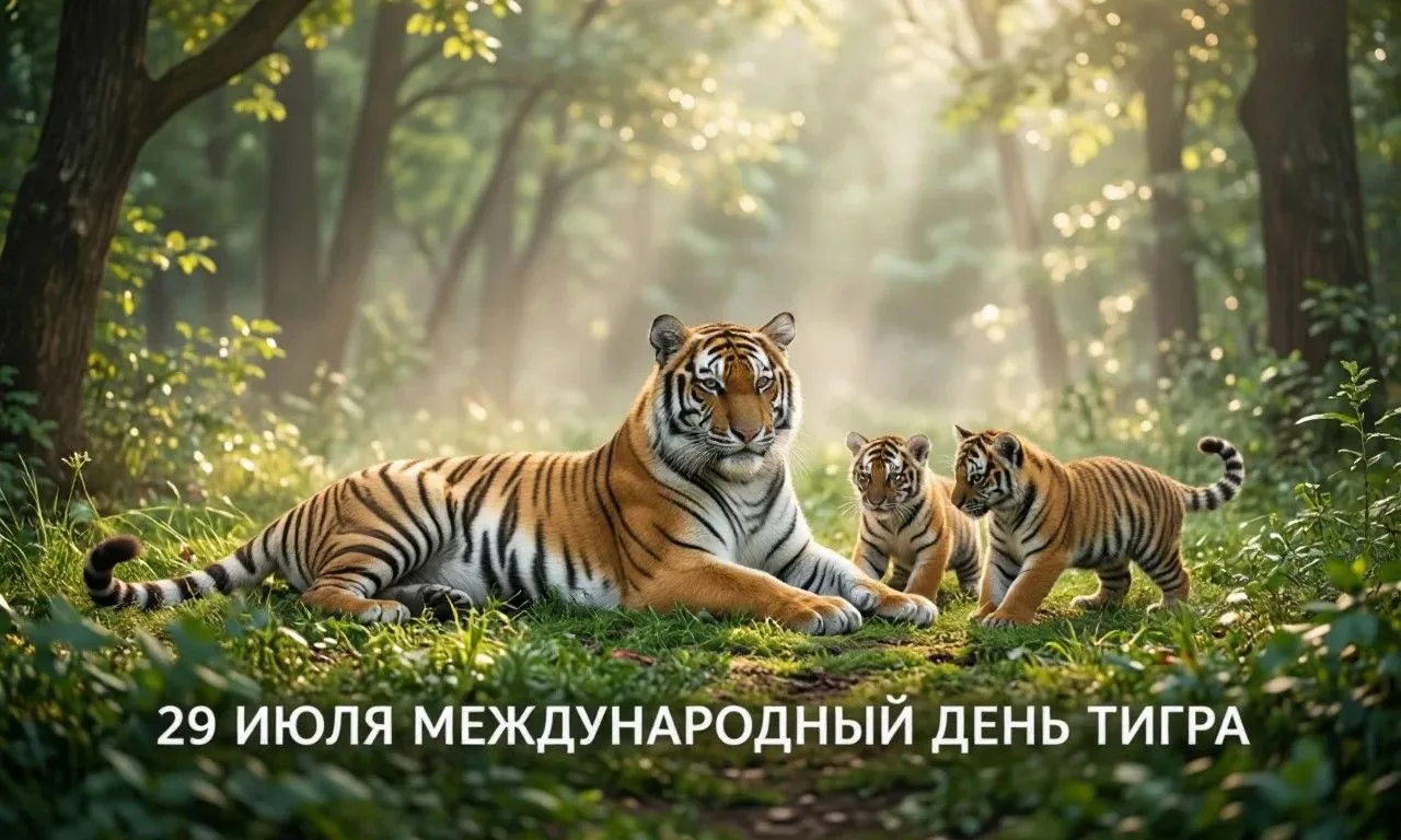29 июля — Международный день тигра!
Знаете ли вы, что у самого крупного представителя семейства коша