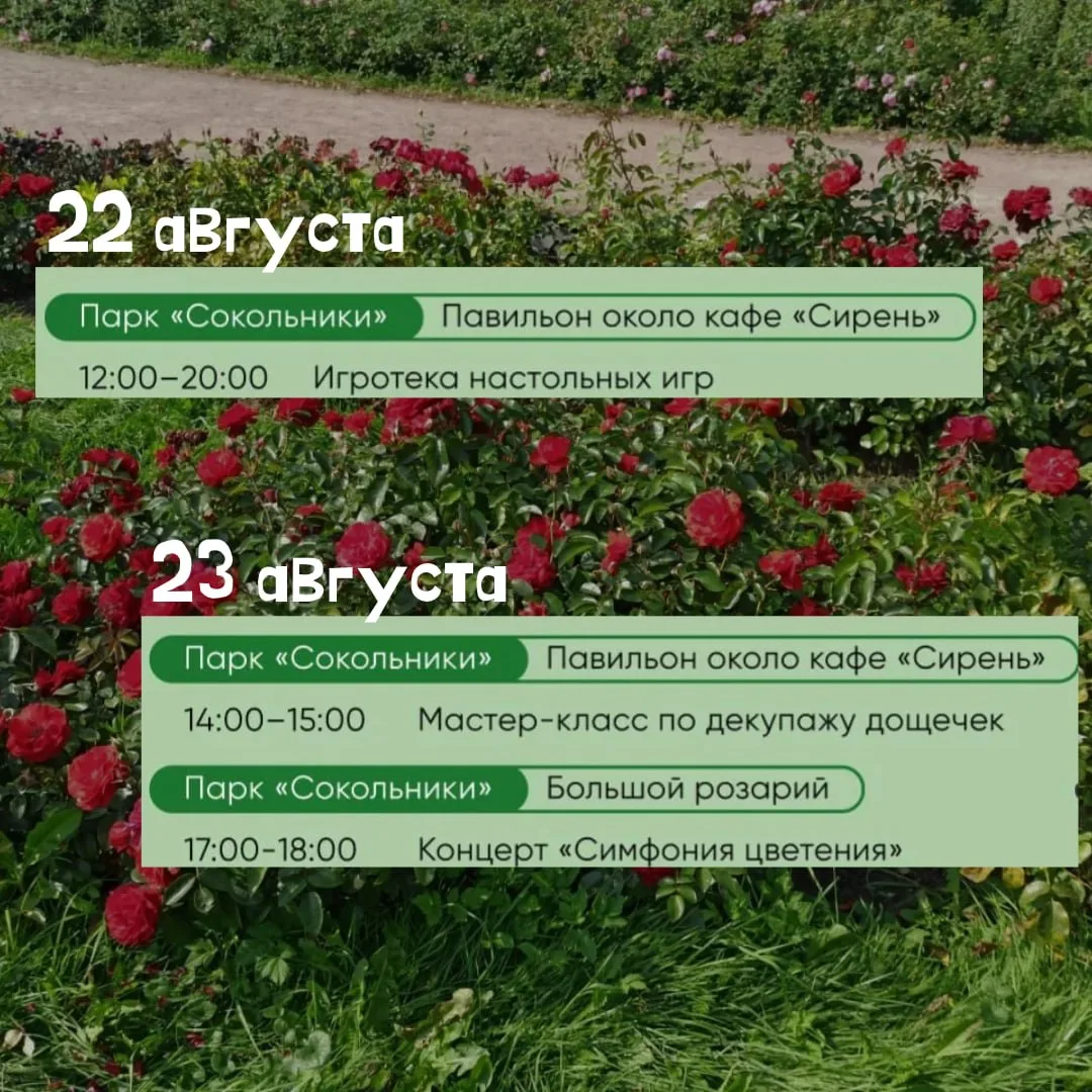 Эти выходные в нашем парке обещают быть интересными — сможем узнать, как заниматься дек...