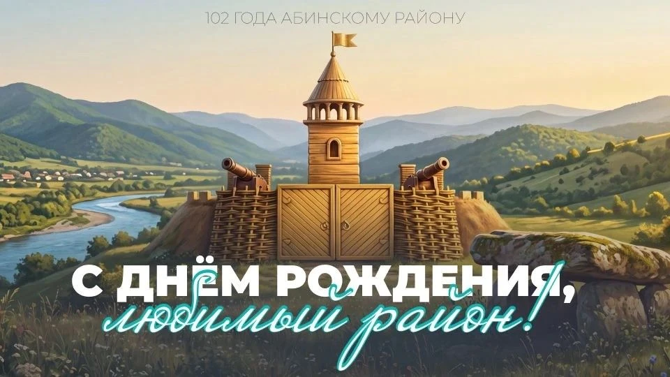 Дорогие земляки, поздравляю вас со 102-й годовщиной со дня образования родного Абинског...