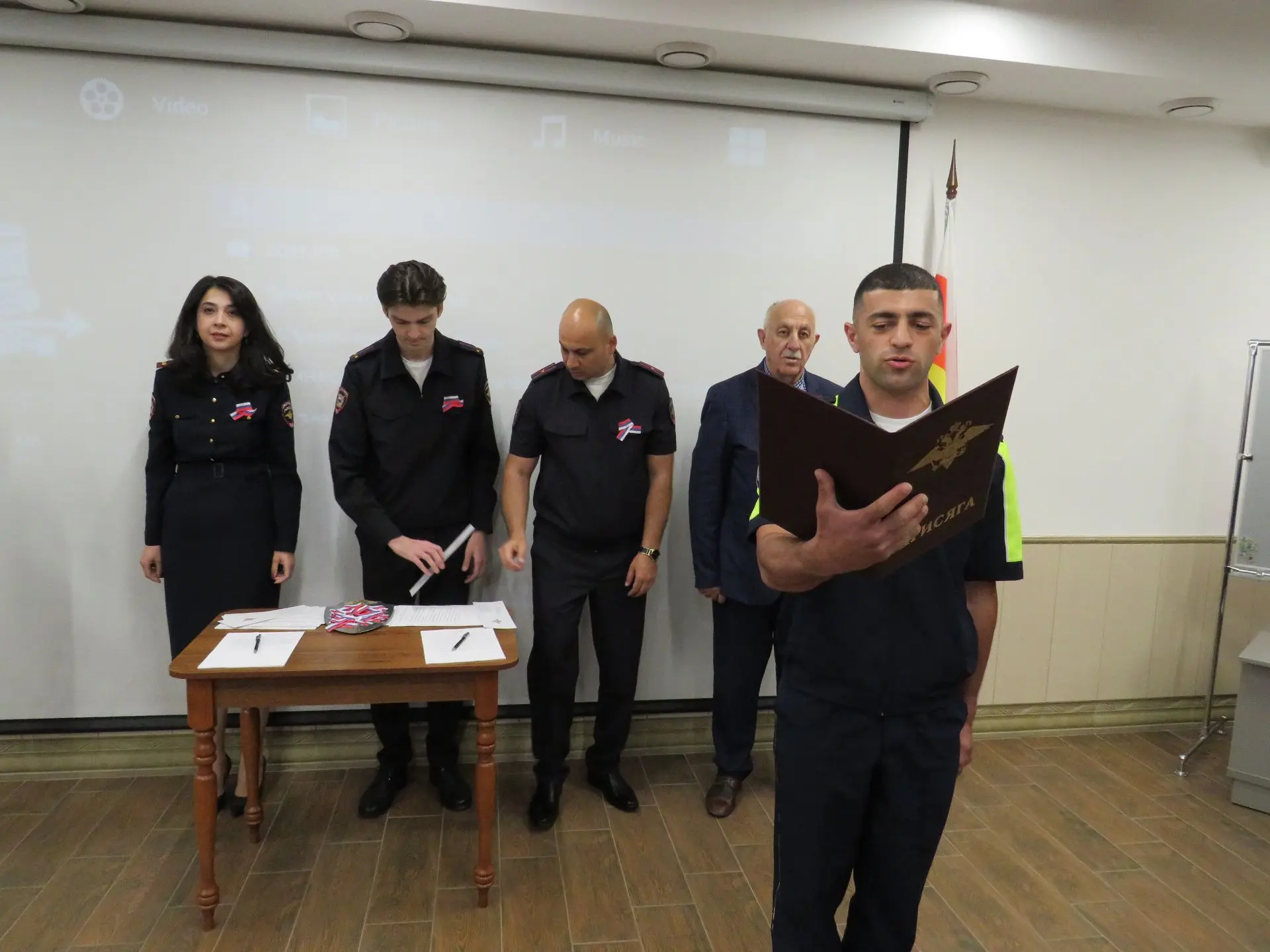 🌟 Председатель Общественного совета при ведомстве Сослан Сикоев принял участие в церемонии принятия