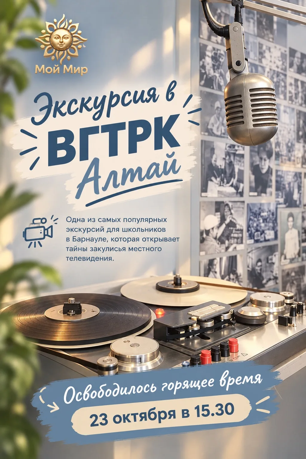 🎙️ ГОРЯЩАЯ ВОЗМОЖНОСТЬ для школьной группы!🔥🔥🔥