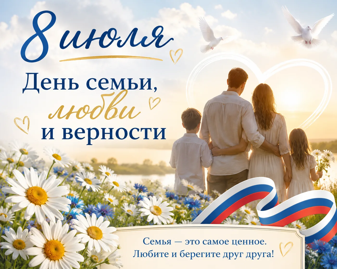 🇷🇺 8 июля — День семьи, любви и верности
