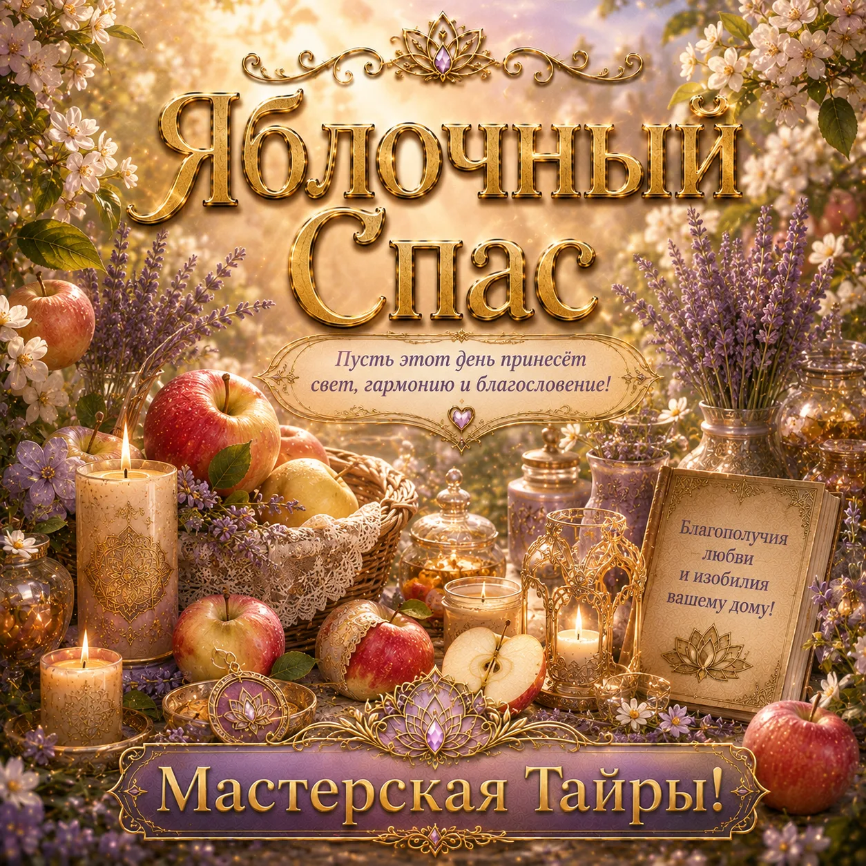 Дорогие мои от Души поздравляю вас с Яблочным Спасом!
