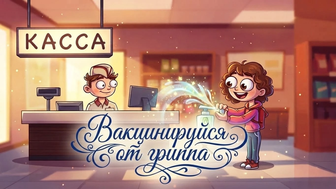 Осень — сезон простуд и гриппа. Но у нас есть надежное оружие против этой инфекции — ва...